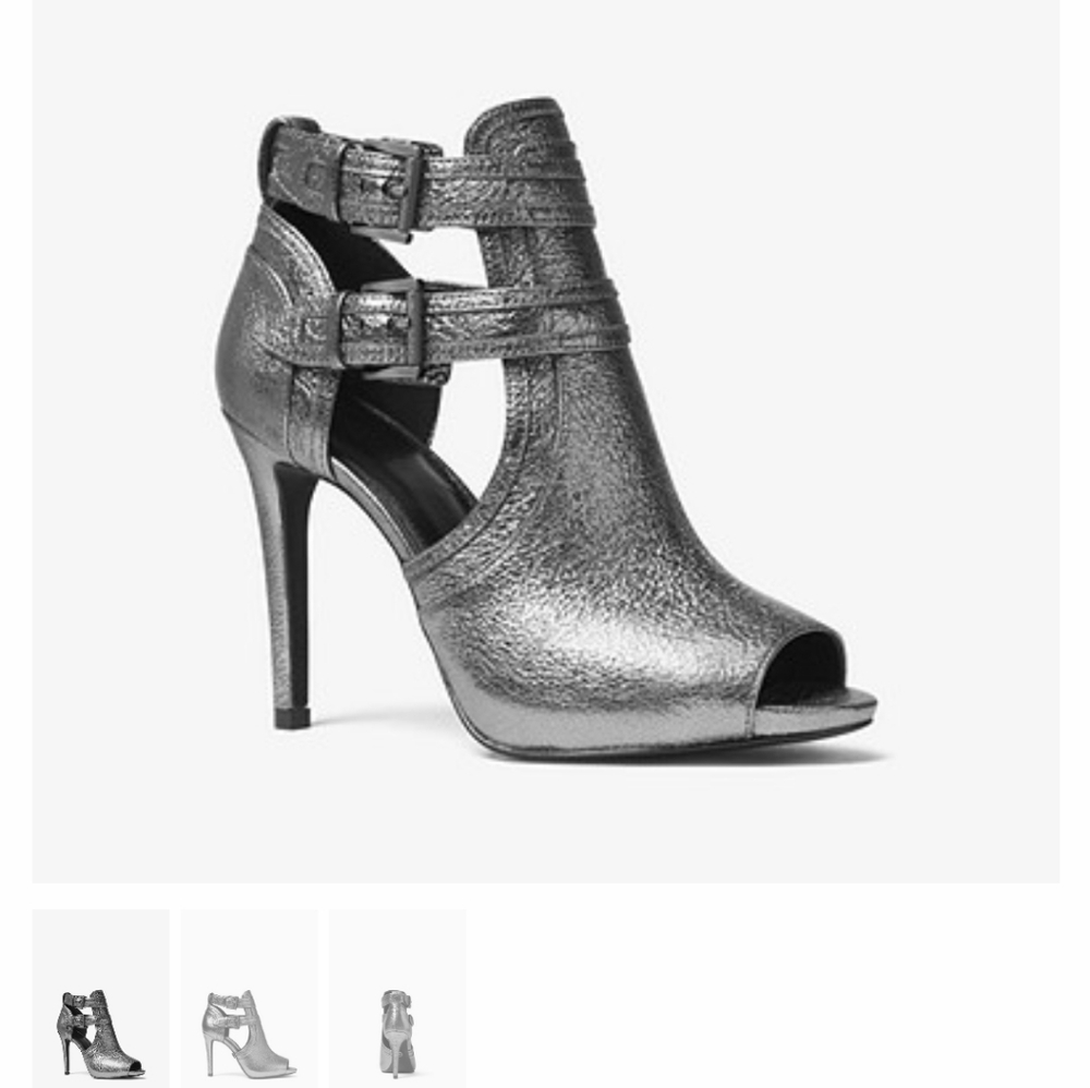 Michael Kors Blaze Peep Toe Bootie